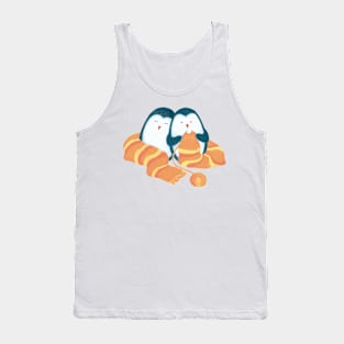 Warmest Season - Knitting Penguin Tank Top